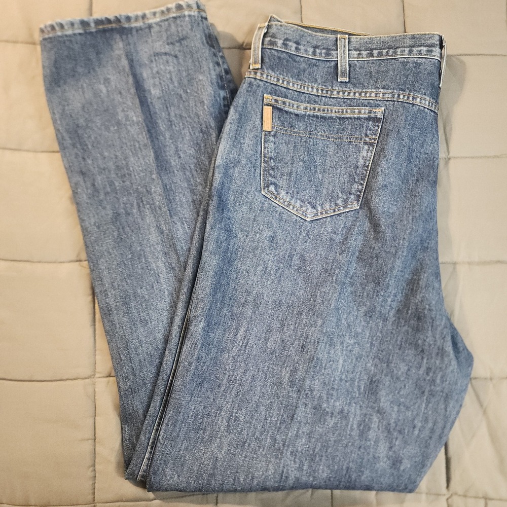 E42 Cinch Mens Blue‎ Jeans MB90530002 Relaxed Fit Stonewash Denim 42x36 Cowboy